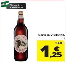 Carrefour Cerveza victoria oferta