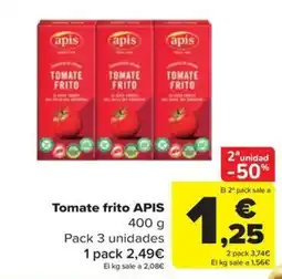 Carrefour Tomate frito APIS oferta