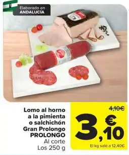 Carrefour Gran Prolongo PROLONGO oferta