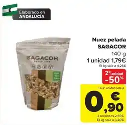 Carrefour Sagacor nuez pelada oferta