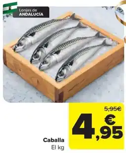 Carrefour Lonjas de Andalucía caballa oferta