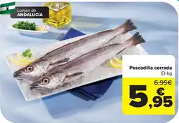 Carrefour Lonjas de Andalucía pescadilla cerrada oferta