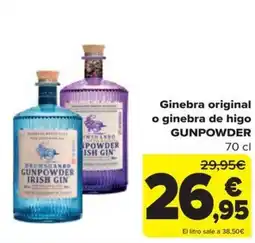 Carrefour Gunpowder irish gin oferta
