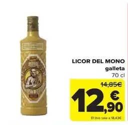 Carrefour Licor del Mono galleta oferta
