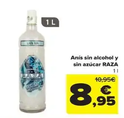 Carrefour Raza anís sin alcohol y sin azúcar oferta