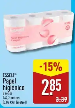 ALDI Esselt papel higiénico oferta