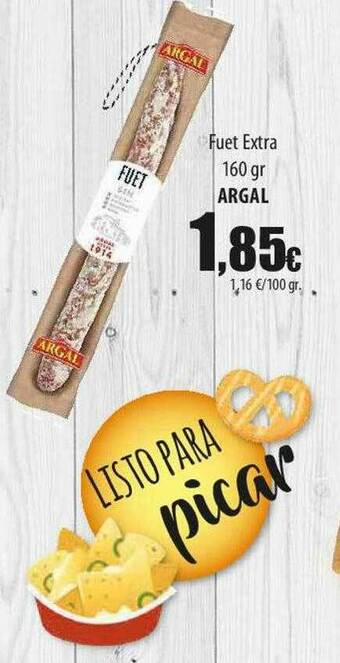 SPAR Lanzarote Fuet Extra Argal oferta