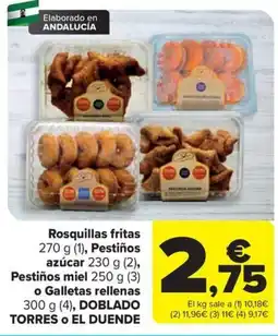 Carrefour Doblado Torres o el duende rosquillas fritas oferta