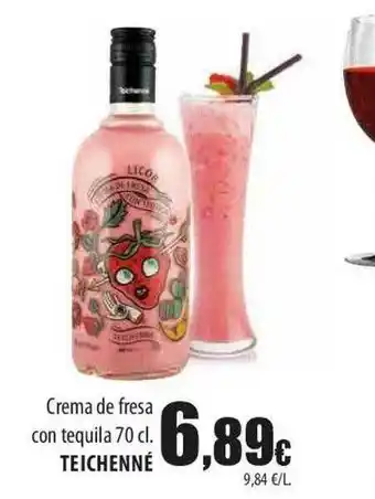 SPAR Lanzarote Crema De Fresa Con Tequila Teichenné oferta