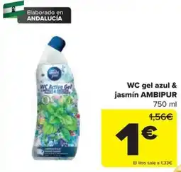 Carrefour Ambipur wc gel azul & jasmín oferta