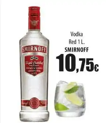 SPAR Lanzarote Vodka Red Smirnoff oferta