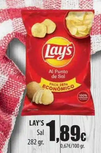 Spar Tenerife Lay's Sal oferta