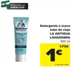 Carrefour la antigua lavandera detergente a mano oferta