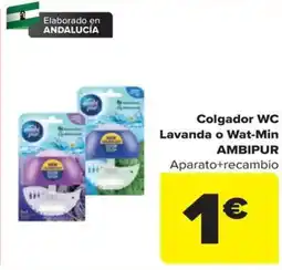 Carrefour Ambipur colgador wc lavanda o wat-min oferta