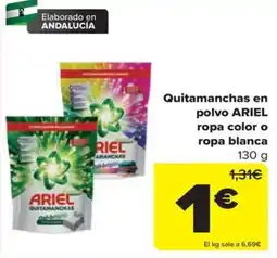 Carrefour Ariel quitamanchas oferta