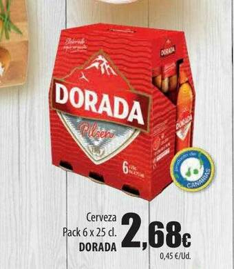 Spar Tenerife Cerveza Dorada oferta