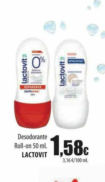 Spar Tenerife Desodorante Roll-on Lactovit oferta