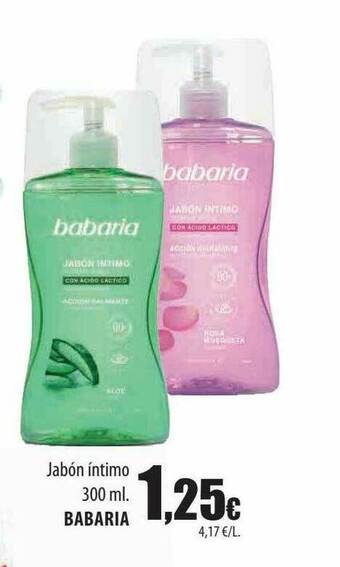Spar Tenerife Jabón Intimo Babaria oferta