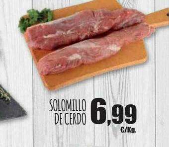Spar Tenerife Solomillo De Cerdo oferta