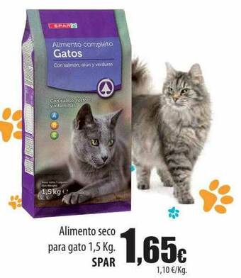 Spar Tenerife Alimento Seco Para Gato Spar oferta