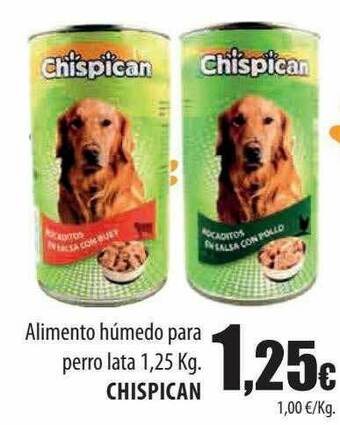 Spar Tenerife Alimento Húmedo Para Perro Chispican oferta