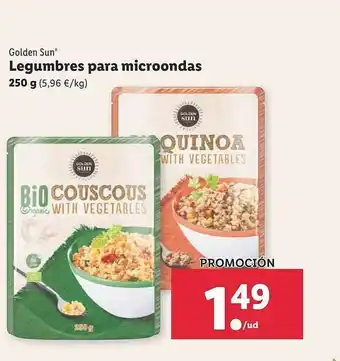 Lidl Legumbres Para Microondas oferta