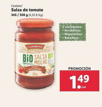 Lidl Salsa De Tomate oferta