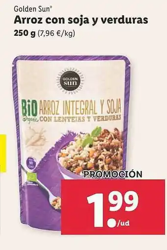Lidl Arroz Con Soja Y Verduras oferta