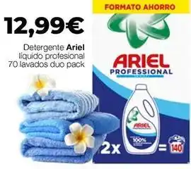 Ariel - detergente líquido profesional 70 lavados duo pack