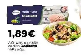 Coaliment - atun claro en aceite de oliva