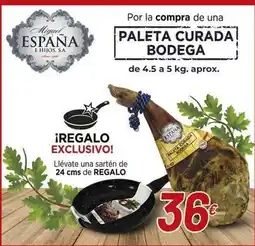 Alsara Supermercados El corte inglés - paleta curada bodega oferta
