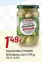 Alsara Supermercados Cynara - alcachofas oferta