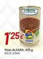 Alsara Supermercados Alsur - pisto oferta