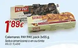 Alsara Supermercados Pay pay - calamares oferta