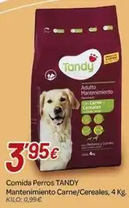 Alsara Supermercados Tandy - comida perros mantenimiento carne/cereales oferta