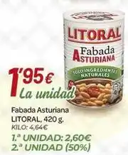 Alsara Supermercados Litoral - fabada asturiana oferta