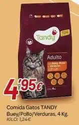 Alsara Supermercados Tandy - comida gatos buey/pollo/verduras oferta