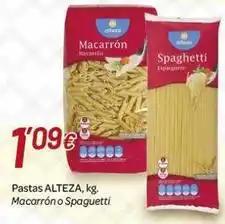 Alsara Supermercados Alteza - pastas macarrono spaguetti oferta