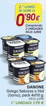 Alsara Supermercados Danone - griego sabores o hot oferta