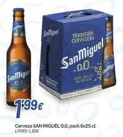 Alsara Supermercados San miguel - cerveza oferta