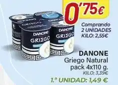 Alsara Supermercados Danone - griego natural oferta