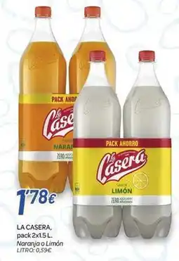 Alsara Supermercados La casera - pack 2x1.5l oferta