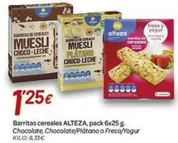Alsara Supermercados Alteza - barritas cereales oferta
