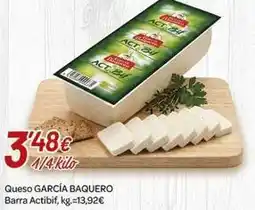 Alsara Supermercados García baquero - actibif queso barra oferta