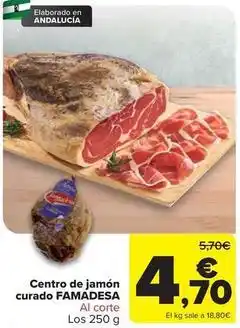 Carrefour Famadesa - centro de jamon curado oferta