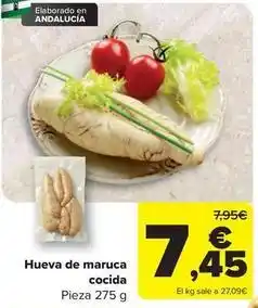 Carrefour Hueva de maruca cocida oferta