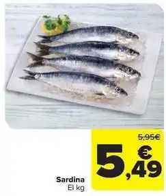 Carrefour Sardina oferta