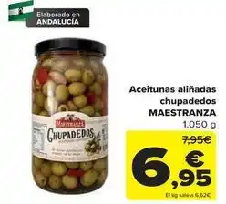 Carrefour Maestranza - aceitunas alinadas chupadedos oferta