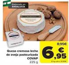 Carrefour Covap - queso cremoso leche de oveja pasteurizada oferta