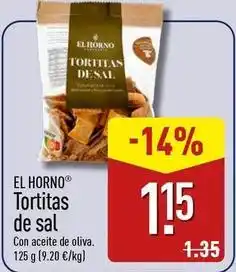 ALDI Horno de oro - tortitas de sal oferta